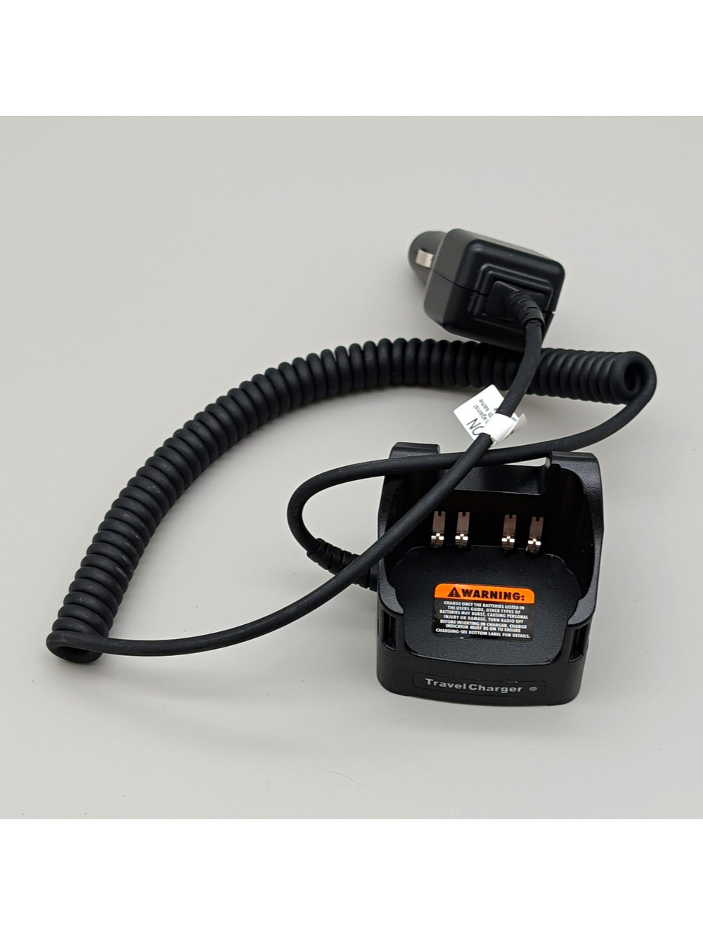 Motorola Two-Way Radio Travel Charger Dock w/ Coiled Cord&Mount Bracket APX6000